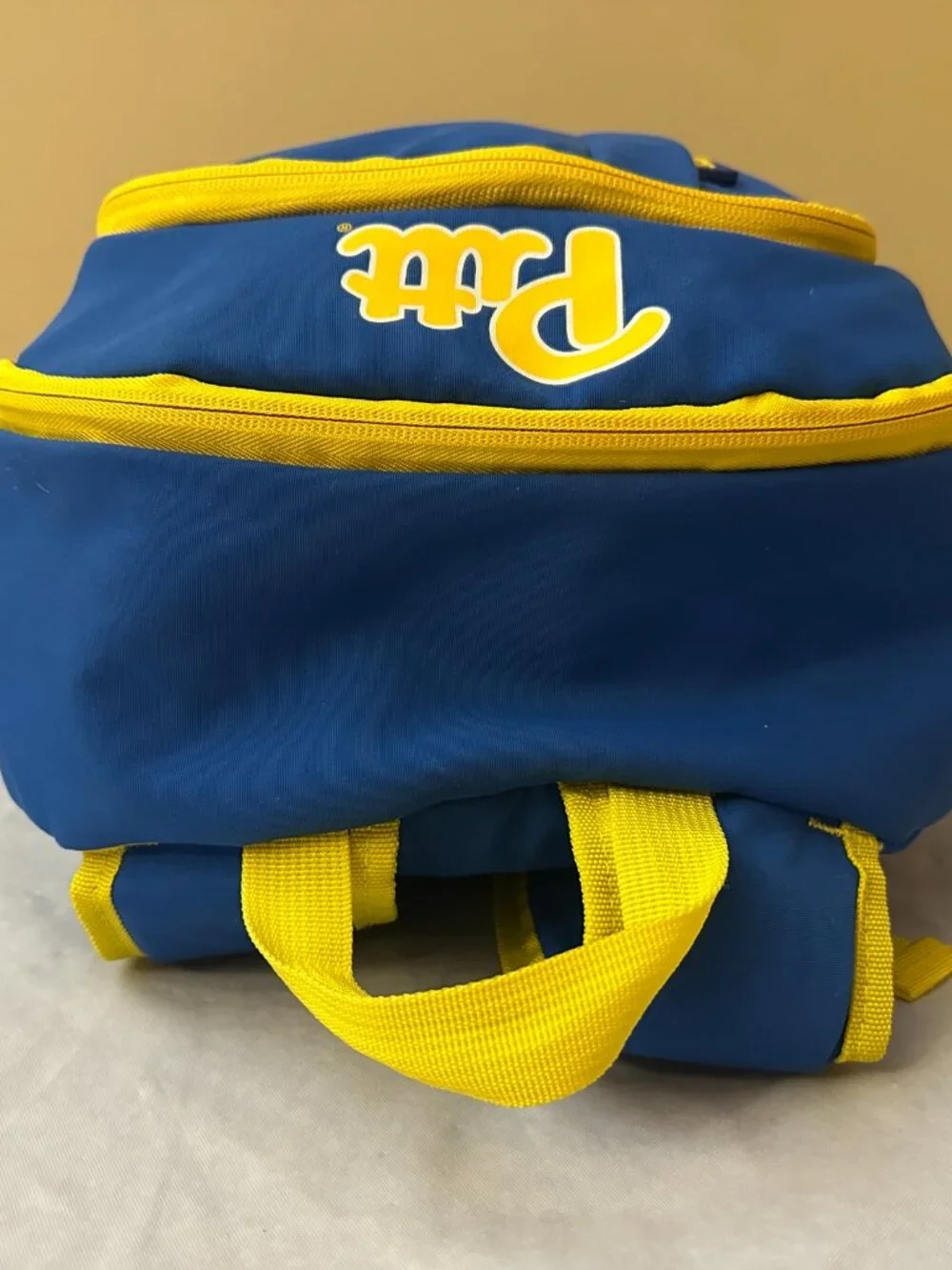 University of Pittsburgh Pitt Panthers Pathfinder Backpack / Blue and Yellow